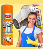 Multi Purpose Foam Kitchen Cleaner Spray Grease Stain Remover 500ml - Image 3