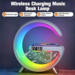 G63 Speaker Lamp,Clock & Wireless Charger - Image 6