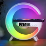 G63 Speaker Lamp,Clock & Wireless Charger - Image 4
