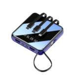 20000 MAH Powerbank with LED Display and All in One Cable set - Image 4