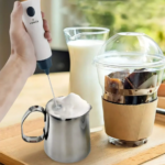 Rechargeable Electric Coffee Mixer, Handheld Cooking Stick - Image 2