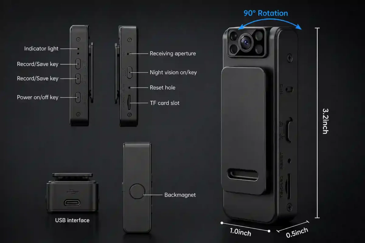 Mini Body Camera - Image 8