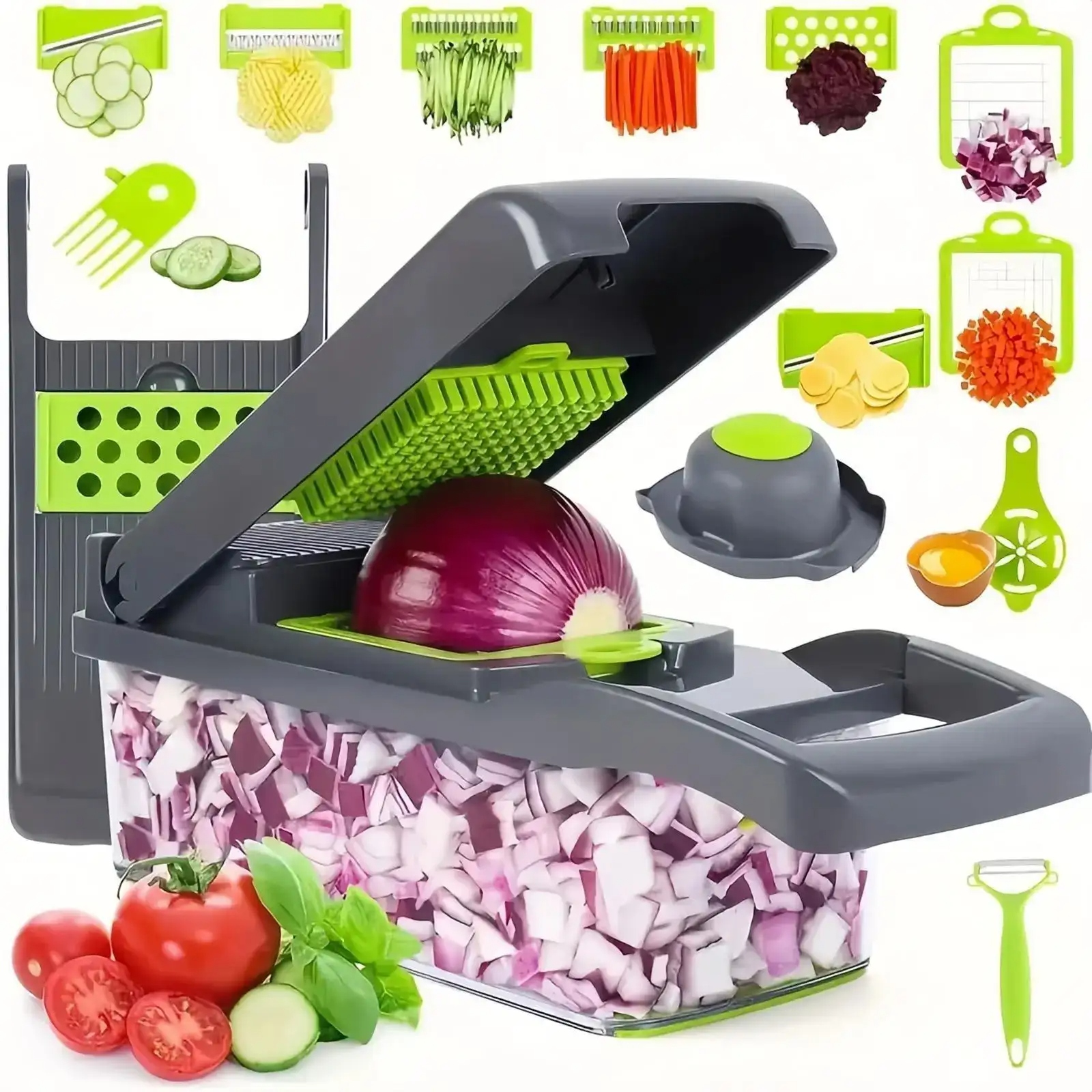 16 in 1 Vegetable Cutter 16 in 1 Vegetable Cutter - Image 1