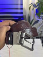 2 in 1 Premium Leather Belt for Men - Image 4