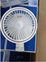 🔋 LR‑2018 USB Rechargeable Fan – Folding LED & Rechargeable - Image 2