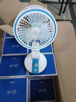 🔋 LR‑2018 USB Rechargeable Fan – Folding LED & Rechargeable - Image 3