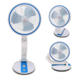 🔋 LR‑2018 USB Rechargeable Fan – Folding LED & Rechargeable - Image 5