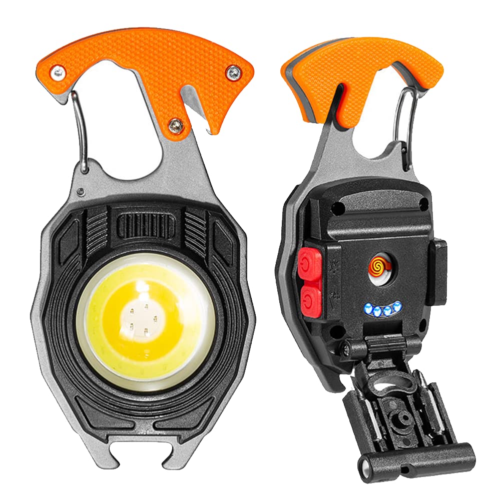 Rechargeable Keychain Light – Multi-Functional Survival Tool2 Rechargeable Keychain Light – Multi-Functional Survival Tool - Image 1