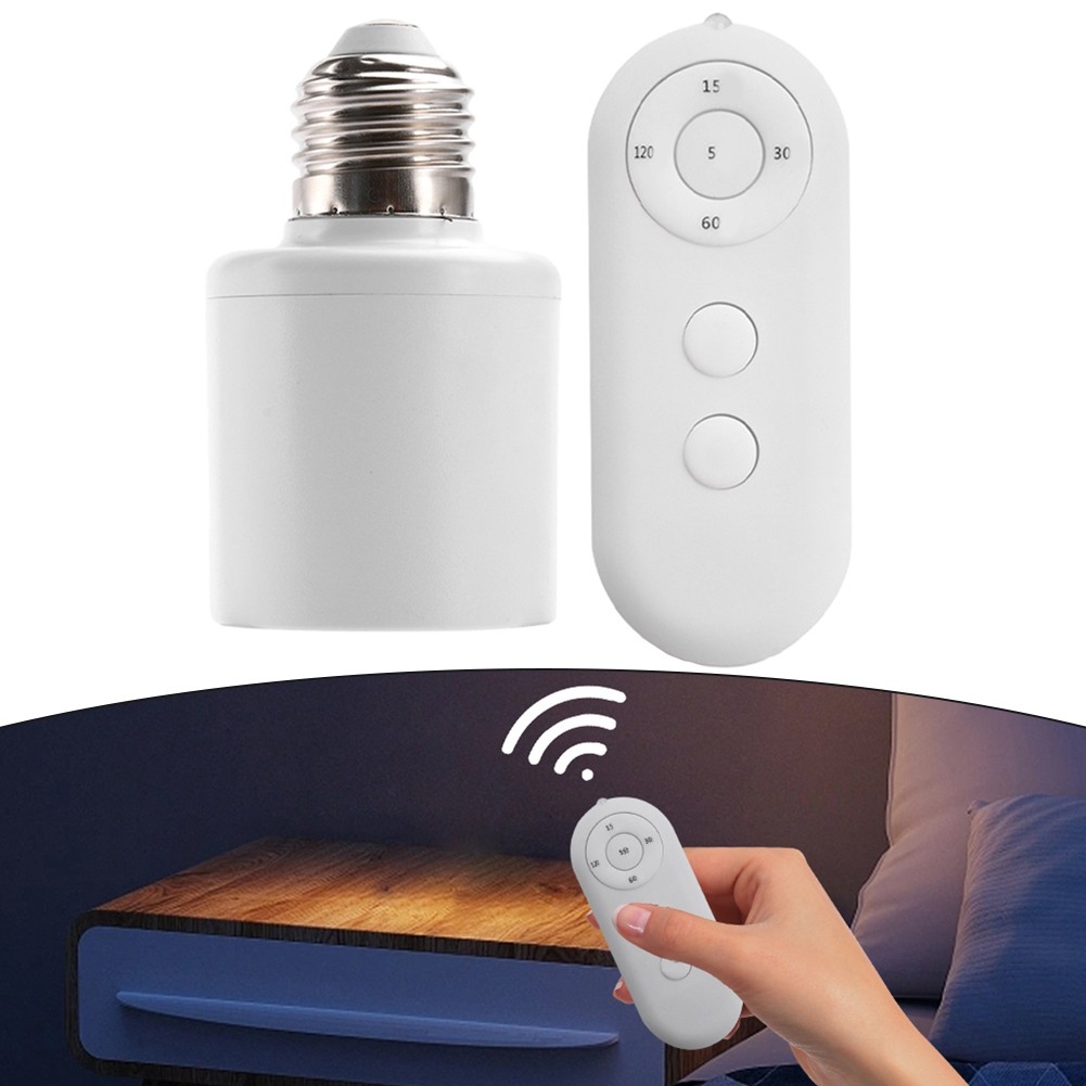 Remote-Blub-Holder Wireless Bulb Holder with Remote Control ( E-27 ) - Image 1