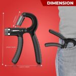 Hand Grip 5-60Kg Adjustable Hand Strengthener Grip - Image 2