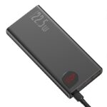 BASEUS ADAMAN METAL DIGITAL DISPLAY POWER BANK - 20000MAH - BLACK - Image 5