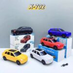 Massive Sound X-702 Car Shape Portable Wireless Bluetooth Speaker Stereo Bass Sound Woofer Hifi Music Active BT Gift Creative Design FM Radio Speaker