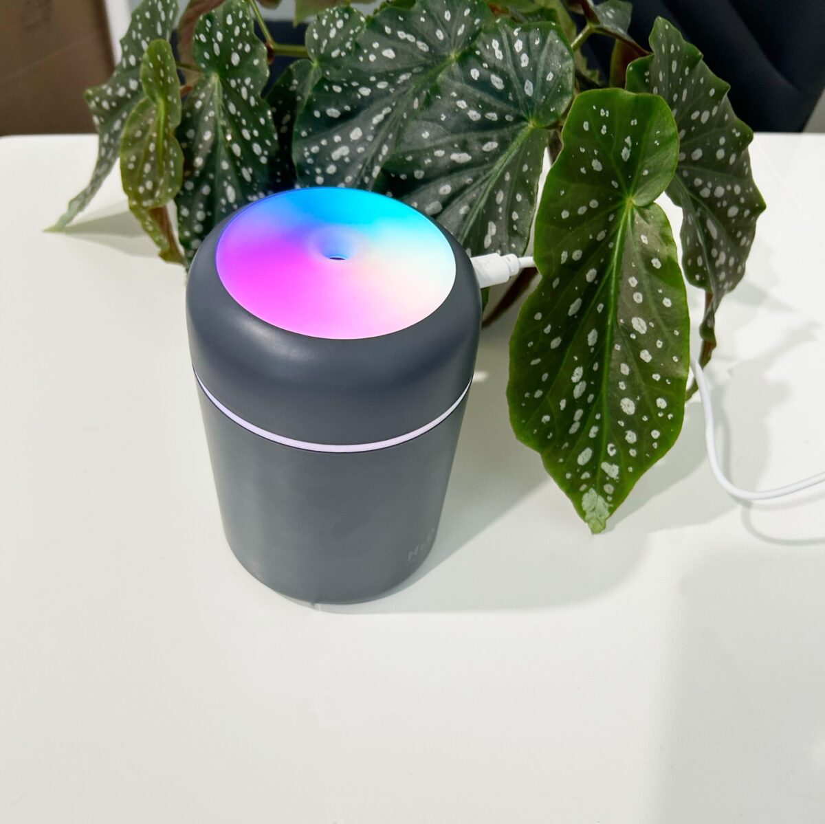 Usb Colorful Humidifier Mini Portable Useable In Car Home Cup Humidifier-300Ml - Humidifier - Image 2
