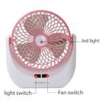 JY SUPER JY-1880 Rechargeable Mini Table Fan - Image 2