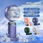LED Digital Display Fan ( MODEL- N15 ) 5 Speeds - Image 2