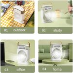 Rechargeable Air Cooler Fan With Mist Flow - Image 4