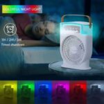 Rechargeable Air Cooler Fan With Mist Flow - Image 5