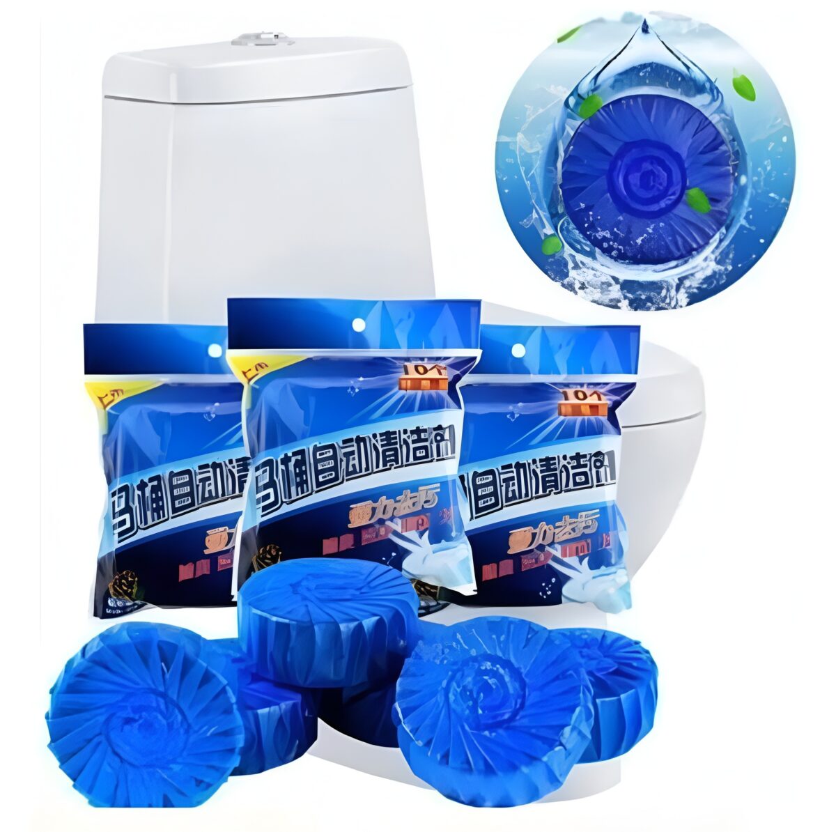 Toilet Flush Tablet | ১০ পিসের প্যাকেট - Image 3