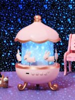Bunny Carousel Night Light Projector - Image 2