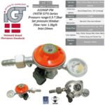 Auto Safety LPG Gas Regulator with Meter size-22mm