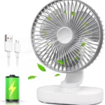 IWIN Energy Eco Spower Rechargeable Desktop Fan (Model: IW8008)