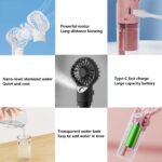 F3 Rechargeable Misting Spray Fan - Image 3