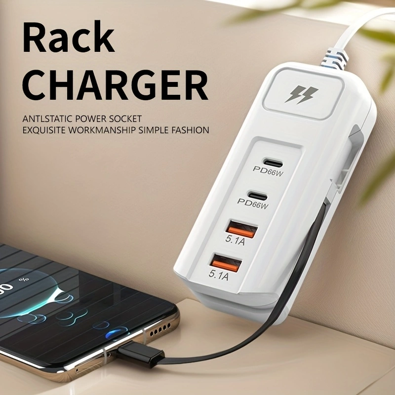 Rack-CHARGER-66W-2-Cable Rack CHARGER 66W 3 Cable - Image 1