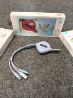 3-in-1 Retractable Fast Charging Cable - 40W (Model: A031) - Image 14