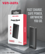 Ven-Dens VD-PB041 10000mAH Power Bank (Without Cable)