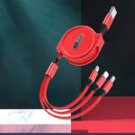 3-in-1 Retractable Fast Charging Cable - 40W (Model: A031) - Image 10