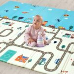 BABY FLOOR MATm || LooMantha PVC Baby Large Play Mat - Multicolor || Road Mat Children Traffic Car Map Boy Girls Educational Toy Road Carpet Playmat For Baby Mats Cartoon City Rug Kids Toys Games