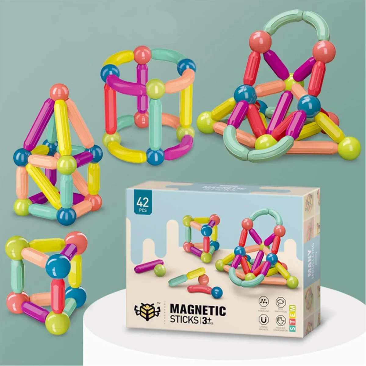 MAGNET TOY  ( 42 PCS ) - Image 3