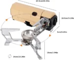 Premium Portable Outdoor Camping Stove - Image 4