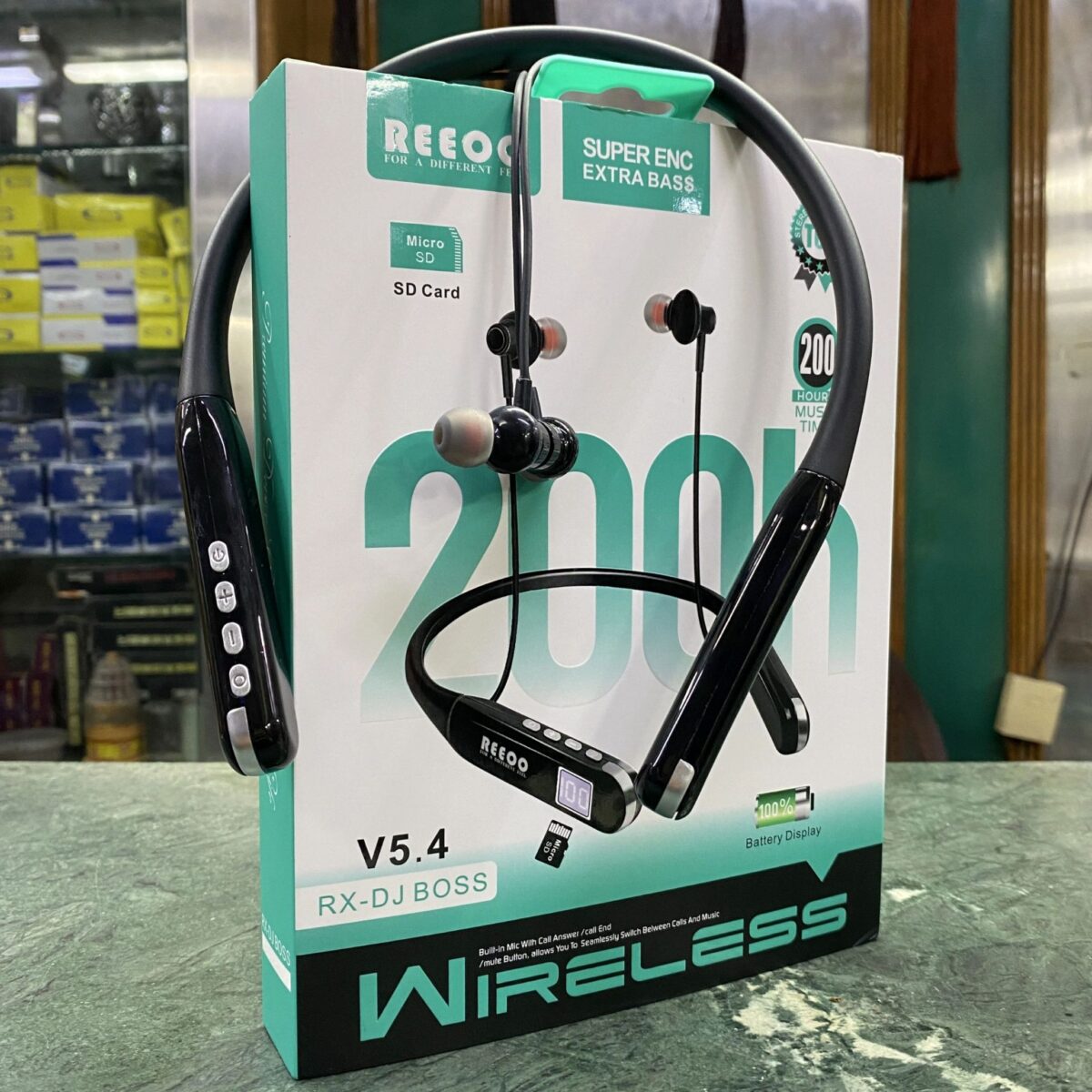Reeoo 200h Wireless Neckband RX-DJ BOSS - Image 6