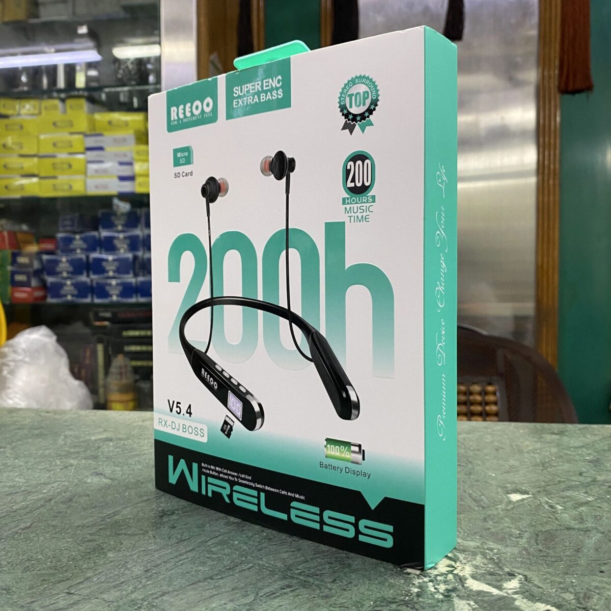 Reeoo 200h Wireless Neckband RX-DJ BOSS - Image 4