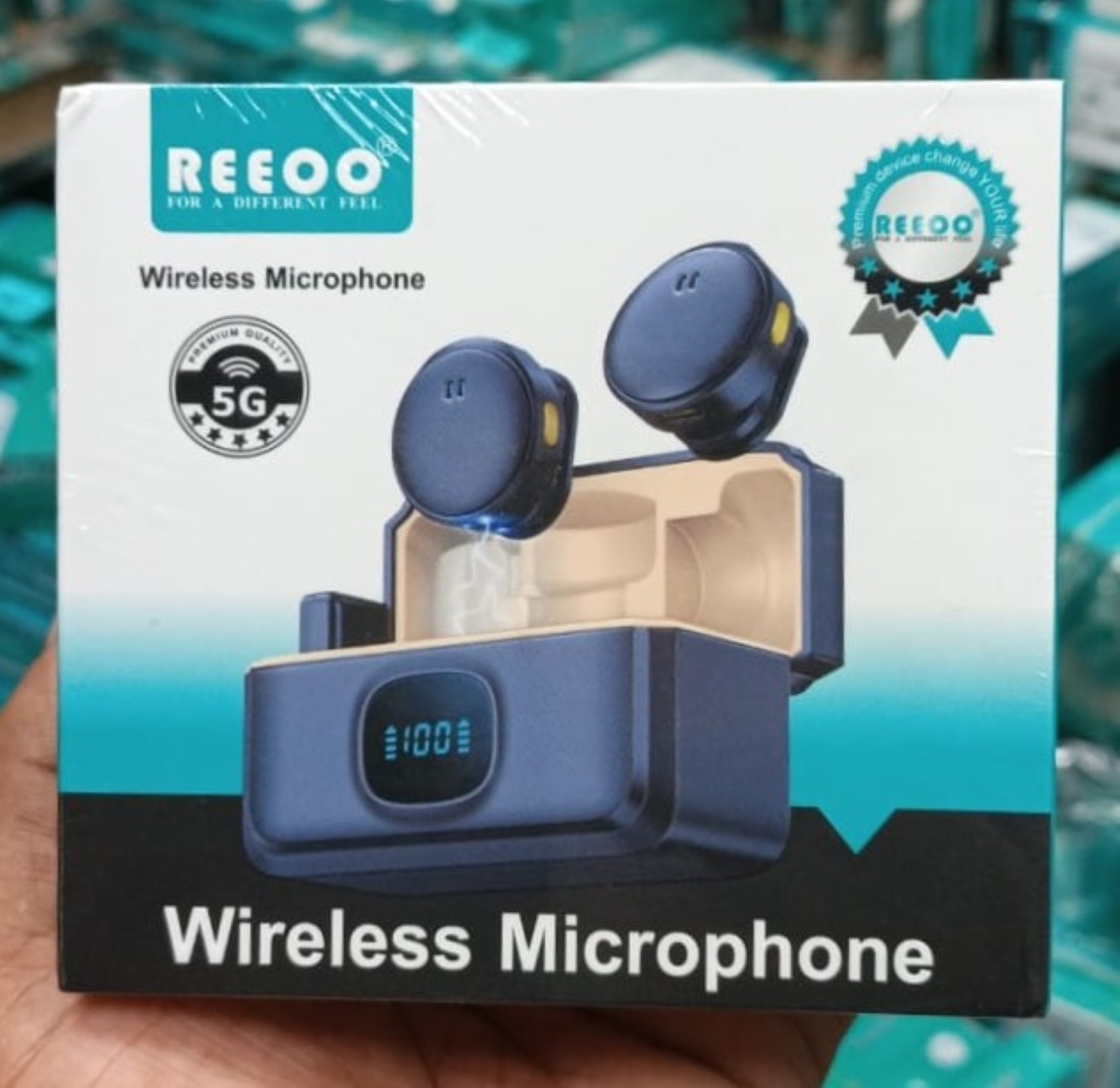 Reeoo wireless microphone Reeoo Wireless Microphone - Image 1