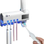 Smart UV Toothbrush Sterilizer & Automatic Toothpaste Dispenser