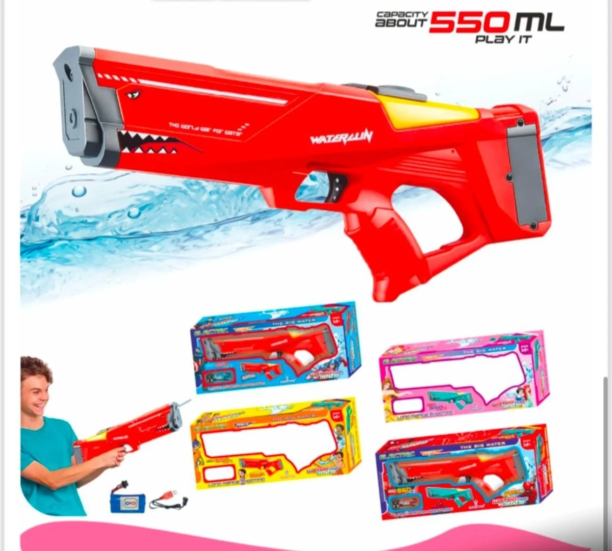 WATER GUN  BIG - Image 3