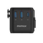Momax 1-World+ 25W 3-Port Travel Adapter with USB-C Cable - Image 4