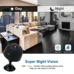 Battery IP Camera A9-App V380 Pro || V380 APP A9 Wifi Camera Full HD Smart Night Vision 360-degree Sound 1080P Wireless V380 Pro Mini Camera,ব্যাটারি ip ক্যামেরা A9-App v380 pro অনুসন্ধানের জন্য v380 অ্যাপ a9 wifi ক্যামেরা ফুল hd স্মার্ট নাইট ভিশন 360-ডিগ্রি সাউন্ড 1080p ওয়্যারলেস v380 প্রো মিনি ক্যামেরা - Image 4