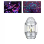 Camping Light - Portable Lamp - 20W Disco Light - Chargeable Multifunctional Stage Light - Emergency 1500mAh Power bank option - Classic RGB three Colour Rotating Light / 300Lumen / Yellow Colour Lamp Light / for Home / Camping / Hiking / Outdoor Activity,ক্যাম্পিং লাইট-পোর্টেবল ল্যাম্প-20w ডিস্কো লাইট-চার্জযোগ্য বহুগুণি স্টেজ লাইট-ইমার্জেন্সি 1500mah পাওয়ার ব্যাংক অপশন-ক্লাসিক rgb তিন রঙের ঘোরানো লাইট/300 লুমেন/হলুদ রঙের ল্যাম্প লাইট/বাড়ির জন্য/ক্যাম্পিং/হাইকিং/আউটডোর ক্রিয়াকলাপ - Image 2