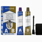 JAYSUING Metal Repair Super Adhesion A+B Casting Glue - Heat Resistant Industrial Strength Adhesive