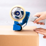 ROSEUP Tape Gun, Packing Tape Dispenser, 3 inch Tape Gun Dispenser, 3 inch Packing Tape Gun, Lightweight Industrial Side Loading Tape Dispenser - Image 3