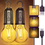 Outdoor USB Rechargeable LED Lamp Bulbs High Brightness Emergency Light Hook Up Camping Fishing Portable Lantern Night Lights || SHRI BANKEY Bihari Collection LED Camping Light 400mAh 100LM Type-C USB Rechargeable Waterproof (Oval Shape) Pack of 4,আউটডোর ইউএসবি রিচার্জেবল এলইডি ল্যাম্প বাল্ব হাই ব্রাইটনেস ইমার্জেন্সি লাইট হুক আপ ক্যাম্পিং ফিশিং পোর্টেবল ল্যান্টার্ন নাইট লাইট | |   শ্রী বানকে বিহারি কালেকশন এলইডি ক্যাম্পিং লাইট ৪০০ এমএএইচ ১০০ এলএম টাইপ-সি ইউএসবি রিচার্জেবল ওয়াটারপ্রুফ (ওভাল শেপ) প্ - Image 6