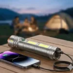X03 Rechargeable Torch Light with Aluminum Alloy Body || Rechargeable Laser Cannon Torch Aluminum Alloy Body X03 Toch Light,এক্স০৩ রিচার্জেবল টর্চ লাইট অ্যালুমিনিয়াম অ্যালয় বডি সহ | |   রিচার্জেবল লেজার ক্যানন টর্চ অ্যালুমিনিয়াম অ্যালয় বডি এক্স০৩ টোচ লাইট - Image 7