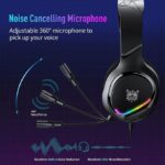 X31 Gaming Headset with RGB Lighting, Stereo Surround Sound, Noise Isolating Microphone - Image 5