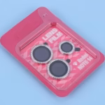Xiaomi Redmi Note 14 Camera Lens Protector Ring Aluminium+Tempered Glass - Image 2