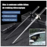 32-inch Stainless Steel Self Defense Stick - Image 4