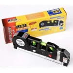 5 in 1 Multi Purpose Laser Level Pro 3, Laser Leveler With Measuring Tape & Laser Beam, High Quality Laser Level Device