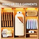 New Portable Folding Electric Clothes Dryer, with Two Heating Mode, Portable Laundry Drying Wardrobe for Home, Apartments, Dormitory, Travel
